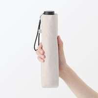 無印良品 晴雨兼用 折りたたみ傘 親骨の長さ６０ｃｍ アイボリー 良品計画