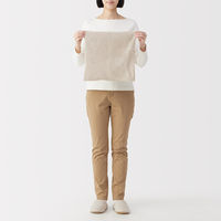 無印良品 マイクロファイバー ポケット付ペット用タオル ３４×３５ｃｍ ベージュ 良品計画