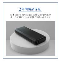 オウルテック バッテリー残量が数値で分かる 20000mAh PD60W モバイルバッテリー OEC-LPB20017-BK 1個