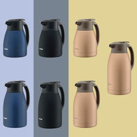 ステンレスポット 1.5L マットネイビー SH-HC15-AD 1個 卓上・テーブルポット 保冷保温 ZOJIRUSHI（象印）