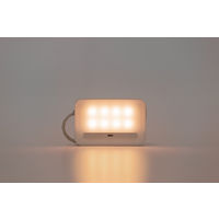 CITIZEN（シチズン）ランタンクロック　縦79×横120×奥行40mm　ライトグレー　1個