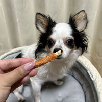 ペティオ 素材そのまま 天然牛皮とササミの歯みがきガム ササミ巻き 野菜入り 超小型犬～中型犬用 40本入（20本×2袋）1袋 犬用 おやつ