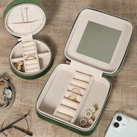 アクセサリーラウンドミニケース グリーン studio CLIP