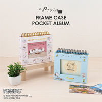 ナカバヤシ フォトランク フレームケース スヌーピー ベージュ A-FTPC-209-2 1冊