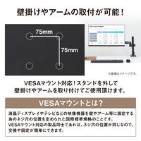 アイリスオーヤマ 23.8インチ液晶モニター ILD-D23FHH-B 1台