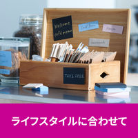 スリーエム(3M) ポストイット ふせん 付箋 強粘着 75mm×25mm マルチカラー9 1ケース（8冊入） 500SS-MC-9