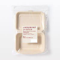 無印良品 バガスと竹パルプ フードパック 5枚入り 1セット（1袋（5枚入）×10） 良品計画