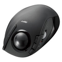 トラックボールマウス 無線 8ボタン 光学式 人差し指 チルトホイール搭載 DEFT ブラック M-DT1DRBK エレコム 1個（直送品）