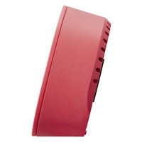 タニタ 温湿度計 時計 温度 湿度 デジタル 卓上 マグネット ピンク TT-585-PK 5個