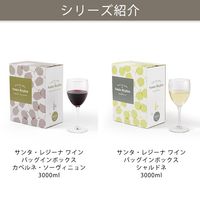 【アスクル・ロハコ限定】赤ワイン　チリ　サンタ・レジーナ BIB カベルネ・ソーヴィニョン 3L 1セット（2個 ）　フルボディ オリジナル