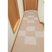 サンコー ずれない タイルカーペット 30×30cm ベージュ おくだけ吸着 ジョイントマット KD-34 【1セット 8枚入】