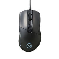 ゲーミングマウス 有線 5ボタン 光学式 6200dpi 8000万回耐久スイッチ ブラック M-G01URBK エレコム 1個