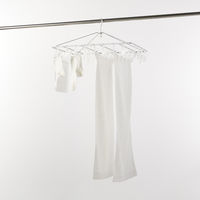 無印良品 アルミ角型ハンガー 40ピンチ 約幅61×奥行36cm 1セット（2個） 良品計画