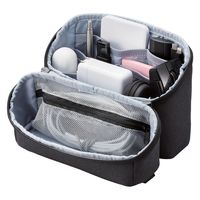 ガジェットポーチ ガジェットケース 小物入れ 収納 ポーチ バッグインバッグ ブラック BMA-GP18NBK エレコム 1個（直送品）