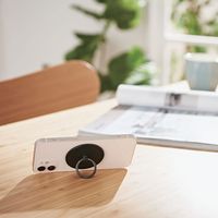 スマホリング マグネット 【 MagSafe 対応 iPhone 】 ブラック P-STRMKMSLBK エレコム 1個