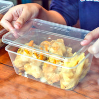 業務用 食品保存容器 キープスラッパー 1000ml 簡易テイクアウト容器 電子レンジ可 1袋（25個入）フジタテクノトレード