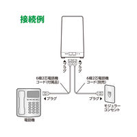 フラッシュリンガースタンドタイプ DSP-FL02 1個 着信お知らせ 据え置き 便利グッズ