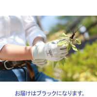 【ニトリル背抜き手袋】ショーワグローブ「現場のチカラ」 簡易包装組立グリップ ブラック S 1セット（10双） オリジナル
