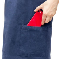 【エプロン】レップ　リサイクルコットンを使ったバッククロスエプロン　ネイビー 7402NV 1枚 アスクル・ロハコ限定 オリジナル