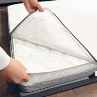 【軒先渡し】ルービックJP L-WAVE ウォッシャブル シルキーファイバーマットレス 厚み16cm ダブル LWW16-D 1枚（直送品）