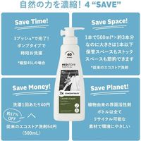 エコストア ランドリーコンセントレートポンプ ユーカリ 480mL 1個 衣料用洗剤 エコストアジャパン
