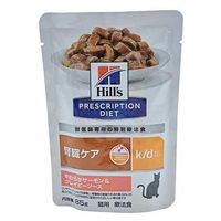 プリスクリプションダイエット k/d 猫用 療法食 腎臓ケア やわらかサーモン＆グレイビーソース 85g 12袋 ヒルズ