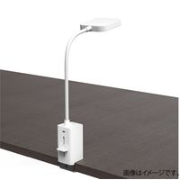ナカバヤシ USB充電式 LEDデスクライト ホワイト UA-LED016W 1個