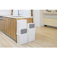 吉川国工業所 マルチパーパスビン9.5 Gy LBD-51 1個 ゴミ箱 9.5L ライクイット