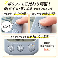 タニタ（TANITA） 抗菌でか見えタイマー キッチンタイマー ブルーグレー TD429BL TD-429-BL 1個