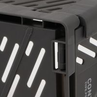 デスクコンテナ（S） チャコール 1セット（1個×2） LAKOLE/ラコレ