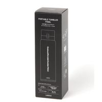 ワンタッチポータブルタンブラー（770ml） ブラック LAKOLE/ラコレ