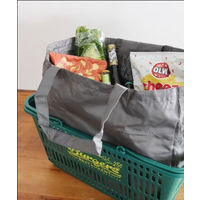 レジカゴバッグ ブラック LAKOLE/ラコレ