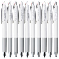 ぺんてる 油性ボールペン FLOATUNE フローチューン 0.5mm 赤インキ BZN205-B 1セット（1本×10）