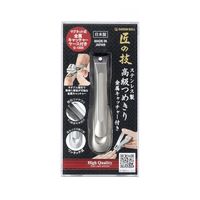 グリーンベル ステンレス製高級つめきり金属キャッチャー付 G-1305 1個