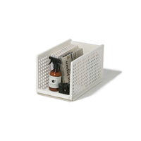 吉川国工業所 組み合わせて使える収納トレー ミディL ホワイト MOS-27_W 1個