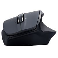 ナカバヤシ 高速スクロールBluetooth静音5ボタンBlueLEDマウス Nブラック MUS-BKF165NBK 1個