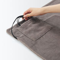 無印良品 洗えるUSBブランケット ダークベージュ MJ-UBL11DBE 良品計画