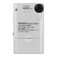 アイワマーケティングジャパン ラジオ ポータブルポケット型 巻取式イヤホン 電池式 AM/FM(ワイドFM) GAA4-PPR0003(SV) 1台