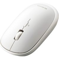Bluetoothマウス 無線 ワイヤレス 4ボタン ブルーLED ホワイト M-TM10BBWH/EC エレコム 1個（直送品）