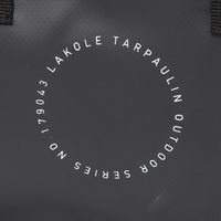 ターポリン保冷バッグ(S) ブラック LAKOLE/ラコレ