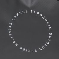 ターポリン保冷バッグ(M) ブラック LAKOLE/ラコレ