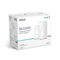 TPーLINK 究極WiFi7 AIメッシュ DECO BE85 2P BE22000 DECO BE85 2P 1個