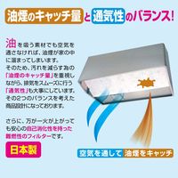 フィルたん パッと貼るだけ レンジフードフィルター 深型用 厚手 幅90cm 1セット（1個（2枚入）×5）東洋アルミエコープロダクツ