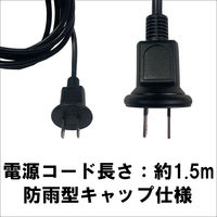 大進 人感 センサーライト AC コンセント 屋外 LED 防雨 DLA-N4T200 1セット（1台×2）（直送品）