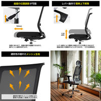 コクヨ エントリー2 ブラック樹脂脚 ブラック CCR-ET2P301D-W 1脚（わけあり品）