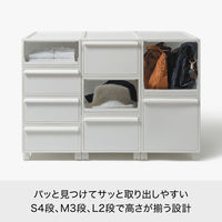 吉川国工業所 クロゼット・システム 引出し(L)2個組 P CS-D3*2P_P 1セット