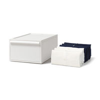 吉川国工業所 クロゼット・システム 引出し(M)3個組 AGy CS-D2*3P_AGy 1セット