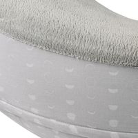 Ergobaby エルゴベビー ナチュラルカーブ・ナーシングピロー ムーンライトグレー ベルト付き 1個 ダッドウェイ