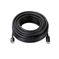 HDMIケーブル 15ｍ 長尺 3D Full HD(1080P)　4K2K対応 簡易パッケージ ブラック DH-HDLMN15BK エレコム 1個 （直送品）