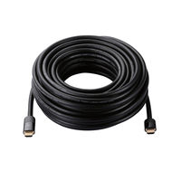 HDMIケーブル 20ｍ 長尺 3D Full HD(1080P)　4K2K対応 簡易パッケージ ブラック DH-HDLMN20BK エレコム 1個 （直送品）
